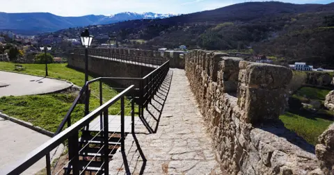 Béjar completa la segunda fase del "Paseo por las Murallas"