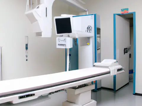 Sala de radiología de hospital