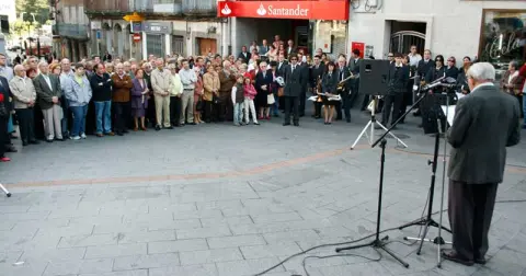 ARCHIVO. Celebración del día de los Mártires en la Puerta de Ávila