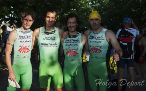 El Tribeteam inaugura la temporada de Triatlón 2017 en Salamanca