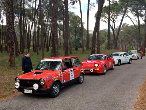 Vehículos participantes en la I Spain Classic Rally