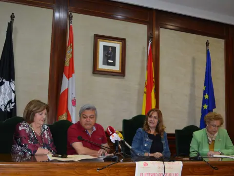 Presentación de la zarzuela El huésped sevillano