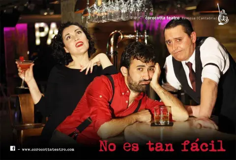 Cartel Promocional No es tan fácil