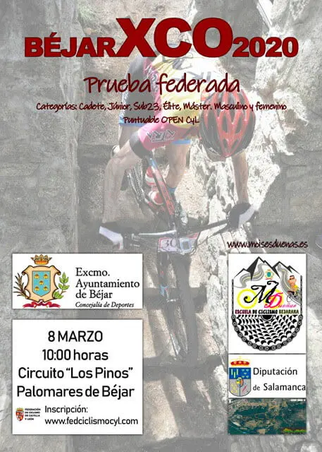 Cartel de la prueba